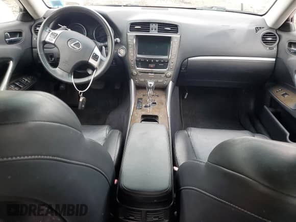 2011 Lexus IS 250 with VIN JTHCF5C27B5049898, listed as a Copart auction lot 87210425 with Not provided miles and Salvage title. Bid and sale history available at DreamBid. Image 8.