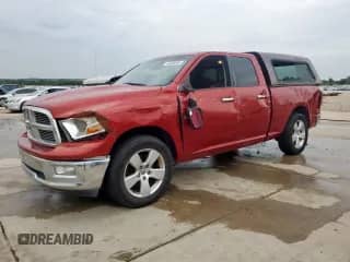 2010 Dodge 1500 SLT with VIN 1D7RB1GP7AS110792, listed as a Copart auction lot 63389695 with 194,791 mi miles and Salvage title. Bid and sale history available at DreamBid. Image 1.