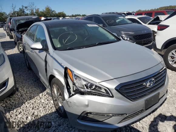 2015 Hyundai Sonata Sport с VIN 5NPE34AF1FH155370, выставлен на аукционе Copart как лот 84466575 с пробегом 82 395 миль миль и Списание • Salvage title. История ставок и продаж доступна на DreamBid. Изображение 4.