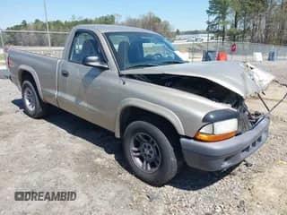 2003 Dodge Dakota with VIN 1D7FL16X13S358492, listed as a IAAI auction lot 41903051 with 151,162 mi miles and . Bid and sale history available at DreamBid. Image 1.
