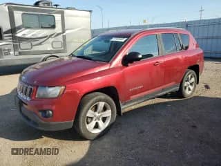 2014 Jeep Compass Sport z VIN 1C4NJDBB7ED926775, wystawiony jako Copart lot #81563545 z przebiegiem 140 258 mil mil oraz Czysty tytuł • Clean title. Historia ofert i sprzedaży dostępna na DreamBid. Obrazek 1.