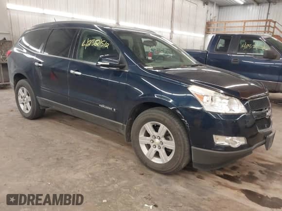 2009 Chevrolet Traverse 2LT с VIN 1GNEV23D69S145201, выставлен на аукционе IAAI как лот 42321512 с пробегом 171 979 миль миль и . История ставок и продаж доступна на DreamBid. Изображение 1.