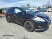 2017 Nissan Murano SV with VIN 5N1AZ2MG2HN145208, listed as a Copart auction lot 50317085 with 110,976 mi miles and Salvage title. Bid and sale history available at DreamBid. Image 4.