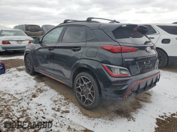 2023 Hyundai Kona с VIN KM8KH3AC3PU006126, выставлен на аукционе Copart как лот 88418605 с пробегом 14 834 миль миль и Списание • Salvage title. История ставок и продаж доступна на DreamBid. Изображение 2.