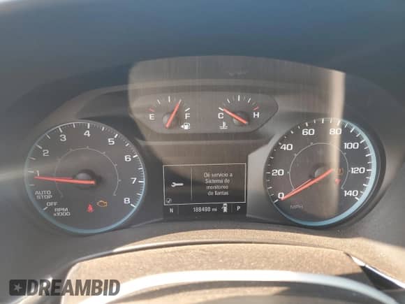 2020 Chevrolet Equinox LS with VIN 2GNAXHEV3L6192133, listed as a Copart auction lot 69216375 with 188,498 mi miles and Salvage title. Bid and sale history available at DreamBid. Image 9.