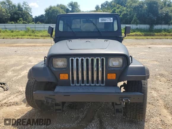 1995 Jeep Wrangler S with VIN 1J4FY19PXSP214216, listed as a Copart auction lot 68661775 with 129,815 mi miles and Salvage title. Bid and sale history available at DreamBid. Image 5.