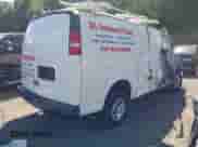 2017 Chevrolet Express Cargo with VIN 1GCWGAFF0H1303132, listed as a IAAI auction lot 43102229 with Not provided miles and . Bid and sale history available at DreamBid. Image 4.