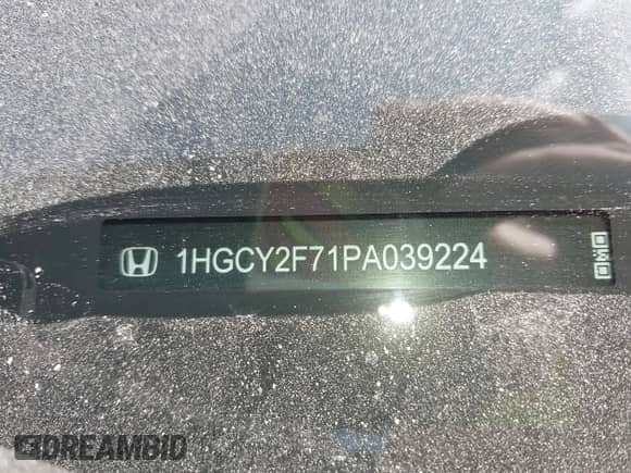 2023 Honda Accord Sport-L с VIN 1HGCY2F71PA039224, выставлен на аукционе IAAI как лот 43162174 с пробегом 42 737 миль миль и . История ставок и продаж доступна на DreamBid. Изображение 9.