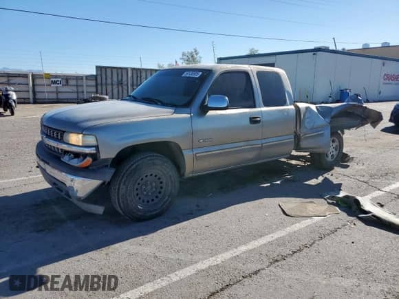 1999 Chevrolet Silverado 1500 LS z VIN 1GCEK19V8XE216342, wystawiony jako Copart lot #80629585 z przebiegiem 163 938 mil mil oraz Szkoda całkowita • Salvage title. Historia ofert i sprzedaży dostępna na DreamBid. Obrazek 1.