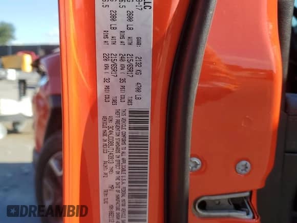 2018 Jeep Compass Trailhawk с VIN 3C4NJDDB9JT143913, выставлен на аукционе Copart как лот 82592165 с пробегом 169 451 миль миль и Чистый • Clean title. История ставок и продаж доступна на DreamBid. Изображение 13.