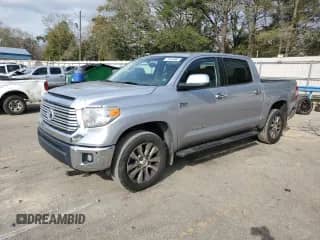 2017 Toyota Tundra Limited with VIN 5TFFW5F12HX213217, listed as a Copart auction lot 49229135 with 295,456 mi miles and Clean title. Bid and sale history available at DreamBid. Image 1.