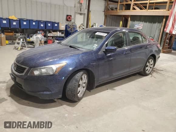 2009 Honda Accord EX-L с VIN 1HGCP25889A007063, выставлен на аукционе Copart как лот 44592565 с пробегом 83 837 миль миль и Списание • Salvage title. История ставок и продаж доступна на DreamBid. Изображение 1.