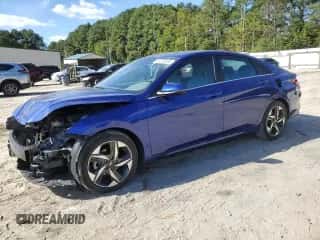 2022 Hyundai Elantra SEL с VIN 5NPLN4AG7NH075158, выставлен на аукционе Copart как лот 82220865 с пробегом 29 048 миль миль и Списание • Salvage title. История ставок и продаж доступна на DreamBid. Изображение 1.
