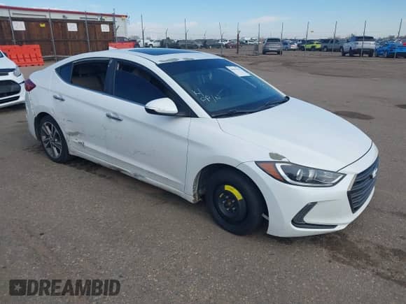 2017 Hyundai Elantra SE z VIN 5NPD84LF8HH108222, wystawiony jako IAAI lot #41677932 z przebiegiem 110 898 mil mil oraz . Historia ofert i sprzedaży dostępna na DreamBid. Obrazek 1.