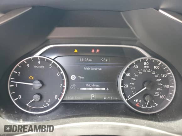 2017 Nissan Murano SV с VIN 5N1AZ2MGXHN147417, выставлен на аукционе Copart как лот 58771935 с пробегом 140 816 миль миль и Списание • Salvage title. История ставок и продаж доступна на DreamBid. Изображение 9.