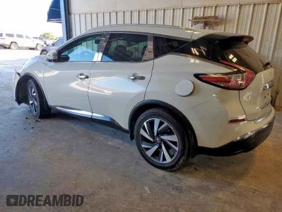 2018 Nissan Murano Platinum z VIN 5N1AZ2MGXJN185641, wystawiony jako Copart lot #85341505 z przebiegiem 68 761 mil mil oraz Szkoda całkowita • Salvage title. Historia ofert i sprzedaży dostępna na DreamBid. Obrazek 2.