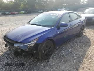 2022 Hyundai Elantra SEL with VIN KMHLS4AG0NU252966, listed as a Copart auction lot 81062825 with 46,607 mi miles and Clean title. Bid and sale history available at DreamBid. Image 1.