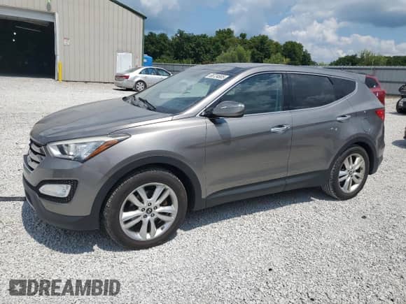 2013 Hyundai Santa Fe Sport with VIN 5XYZW3LA0DG080704, listed as a Copart auction lot 68724805 with 112,538 mi miles and Salvage title. Bid and sale history available at DreamBid. Image 1.