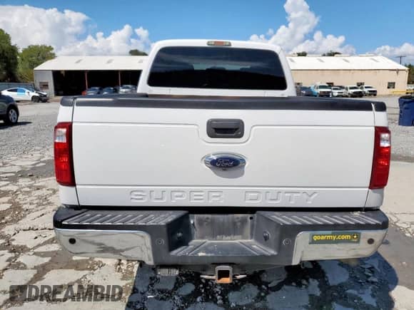 2016 Ford F-250 Lariat with VIN 1FT7W2BT0GEB75099, listed as a Copart auction lot 80437145 with 186,033 mi miles and Salvage title. Bid and sale history available at DreamBid. Image 6.