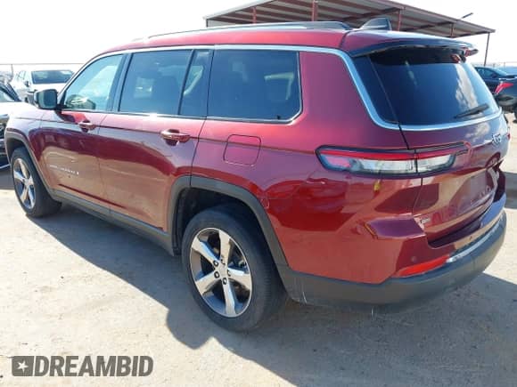2021 Jeep Grand Cherokee Limited with VIN 1C4RJJBG1M8125987, listed as a IAAI auction lot 42820879 with 39,118 mi miles and . Bid and sale history available at DreamBid. Image 3.