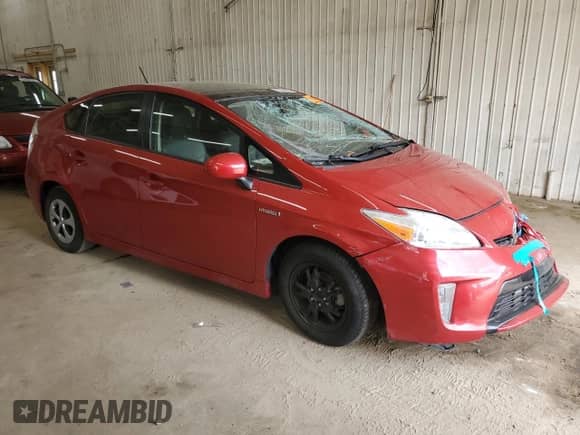 2012 Toyota Prius One z VIN JTDKN3DU4C5439847, wystawiony jako Copart lot #55300025 z przebiegiem Nie podano mil oraz Szkoda całkowita • Salvage title. Historia ofert i sprzedaży dostępna na DreamBid. Obrazek 4.