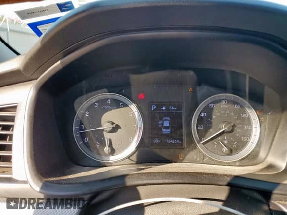 2018 Hyundai Sonata SE with VIN 5NPE24AF9JH664263, listed as a Copart auction lot 80551435 with 184,234 mi miles and Salvage title. Bid and sale history available at DreamBid. Image 9.