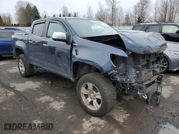 2018 Chevrolet Colorado 4WD Z71 with VIN 1GCPTDE1XJ1321473, listed as a Copart auction lot 46103145 with 76,967 mi miles and Salvage title. Bid and sale history available at DreamBid. Image 4.