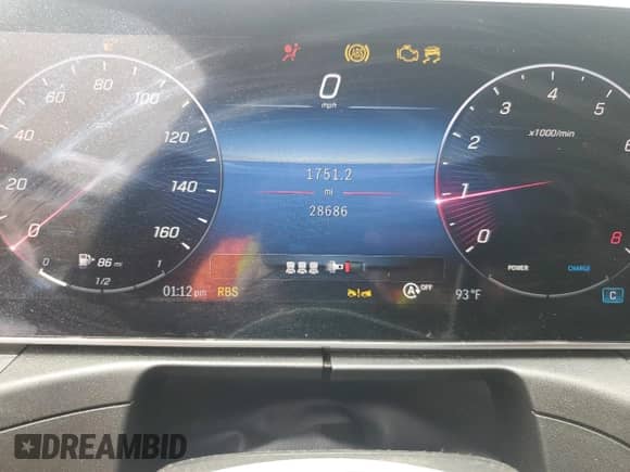 2023 Mercedes-Benz C 300 z VIN W1KAF4GB3PR070959, wystawiony jako Copart lot #71672225 z przebiegiem 28 686 mil mil oraz Szkoda całkowita • Salvage title. Historia ofert i sprzedaży dostępna na DreamBid. Obrazek 9.