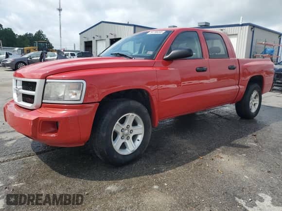 2010 Dodge Dakota Bighorn/Lonestar with VIN 1D7CW3GK9AS228269, listed as a Copart auction lot 54786095 with 175,749 mi miles and Salvage title. Bid and sale history available at DreamBid. Image 1.