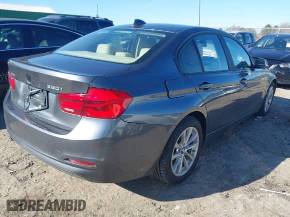 2016 BMW 3 Series 320i xDrive with VIN WBA8A3C54GK688539, listed as a IAAI auction lot 41367993 with 56,419 mi miles and . Bid and sale history available at DreamBid. Image 4.