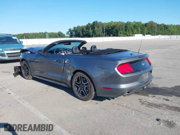 2022 Ford Mustang EcoBoost z VIN 1FATP8UH4N5139443, wystawiony jako IAAI lot #43088560 z przebiegiem 8 150 mil mil oraz . Historia ofert i sprzedaży dostępna na DreamBid. Obrazek 3.