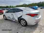 2014 Hyundai Elantra SE with VIN 5NPDH4AE0EH510676, listed as a Copart auction lot 62100725 with 163,663 mi miles and Salvage title. Bid and sale history available at DreamBid. Image 2.