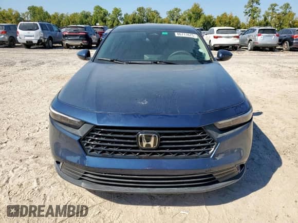 2024 Honda Accord EX с VIN 1HGCY1F36RA039875, выставлен на аукционе Copart как лот 86711675 с пробегом 45 091 миль миль и Списание • Salvage title. История ставок и продаж доступна на DreamBid. Изображение 5.