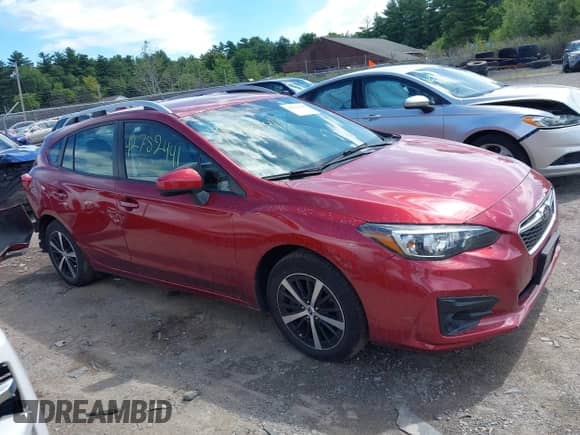 2019 Subaru Impreza Premium с VIN 4S3GTAC60K3760085, выставлен на аукционе IAAI как лот 42752441 с пробегом 38 788 миль миль и . История ставок и продаж доступна на DreamBid. Изображение 14.