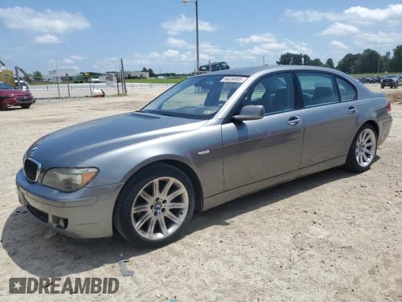 2006 BMW 7 Series 750Li с VIN WBAHN83536DT62509, выставлен на аукционе Copart как лот 66338955 с пробегом 101 530 миль миль и Чистый • Clean title. История ставок и продаж доступна на DreamBid. Изображение 1.