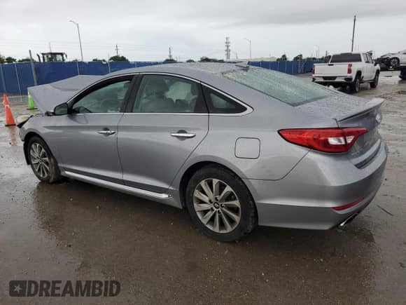 2016 Hyundai Sonata Sport with VIN 5NPE34AF5GH426500, listed as a Copart auction lot 85885265 with 101,183 mi miles and Salvage title. Bid and sale history available at DreamBid. Image 2.