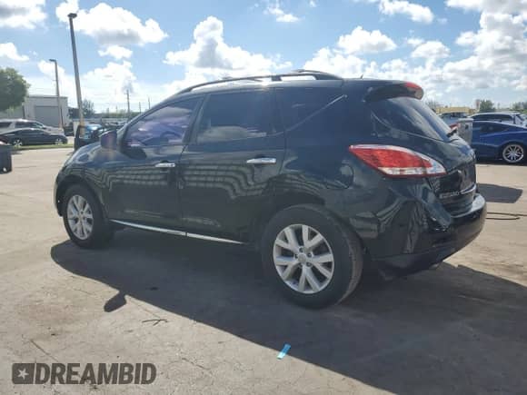 2012 Nissan Murano SL с VIN JN8AZ1MUXCW103624, выставлен на аукционе Copart как лот 81806365 с пробегом 179 819 миль миль и Чистый • Clean title. История ставок и продаж доступна на DreamBid. Изображение 2.