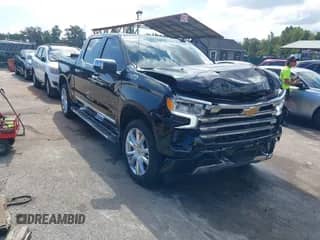 2025 Chevrolet Silverado 1500 z VIN 3GCUKJEL9SG181425, wystawiony jako IAAI lot #43255173 z przebiegiem 7 046 mil mil oraz . Historia ofert i sprzedaży dostępna na DreamBid. Obrazek 1.