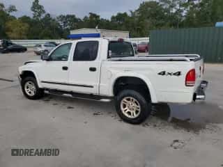 2004 Dodge Dakota SLT with VIN 1D7HG48N74S762117, listed as a Copart auction lot 85271725 with Not provided miles and Salvage title. Bid and sale history available at DreamBid. Image 2.