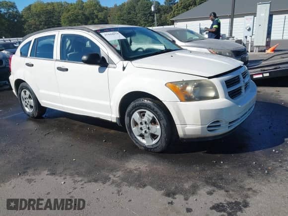2007 Dodge Caliber with VIN 1B3JB28B27D504828, listed as a IAAI auction lot 43444034 with Not provided miles and . Bid and sale history available at DreamBid. Image 1.
