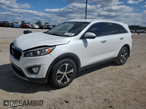 2016 Kia Sorento EX с VIN 5XYPH4A56GG099386, выставлен на аукционе Copart как лот 70571595 с пробегом 149 033 миль миль и Чистый • Clean title. История ставок и продаж доступна на DreamBid. Изображение 1.