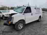 2020 Chevrolet Express Cargo z VIN 1GCWGAFP7L1271104, wystawiony jako Copart lot #50661145 z przebiegiem Nie podano mil oraz Szkoda całkowita • Salvage title. Historia ofert i sprzedaży dostępna na DreamBid. Obrazek 1.