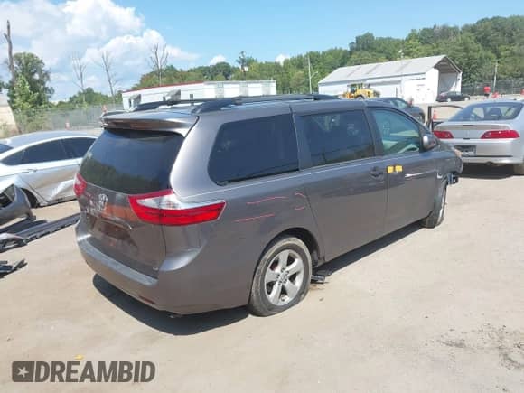 2016 Toyota Sienna LE AAS with VIN 5TDKK3DC5GS707921, listed as a IAAI auction lot 43116737 with 131,515 mi miles and . Bid and sale history available at DreamBid. Image 4.