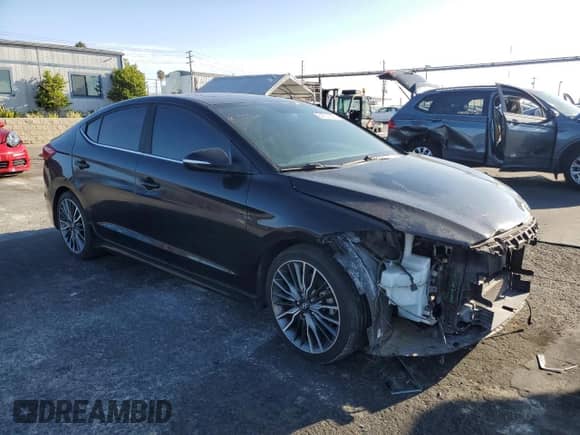2018 Hyundai Elantra Sport с VIN KMHD04LB8JU601460, выставлен на аукционе Copart как лот 84007625 с пробегом 41 072 миль миль и Списание • Salvage title. История ставок и продаж доступна на DreamBid. Изображение 4.