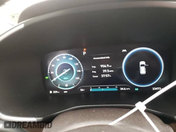 2022 Hyundai Santa Fe Limited z VIN KM8S7DA24NU047927, wystawiony jako Copart lot #77984394 z przebiegiem 33 473 mil mil oraz Szkoda całkowita • Salvage title. Historia ofert i sprzedaży dostępna na DreamBid. Obrazek 9.