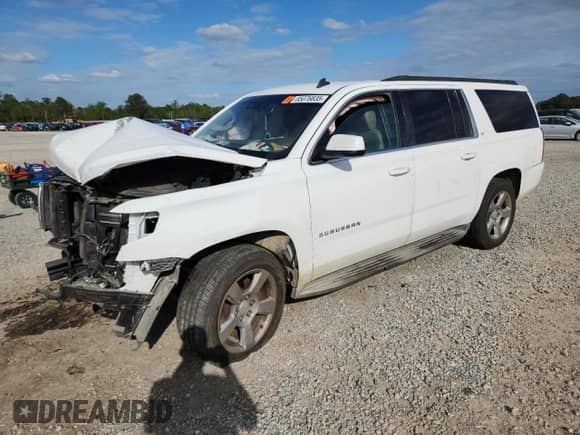 2015 Chevrolet Suburban LT с VIN 1GNSCJKC2FR181563, выставлен на аукционе Copart как лот 85076835 с пробегом 222 289 миль миль и Списание • Salvage title. История ставок и продаж доступна на DreamBid. Изображение 1.