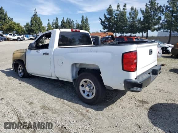 2017 Chevrolet Silverado 1500 Work Truck с VIN 1GCNCNEH5HZ125625, выставлен на аукционе Copart как лот 44981525 с пробегом Не указан миль и Списание • Salvage title. История ставок и продаж доступна на DreamBid. Изображение 2.