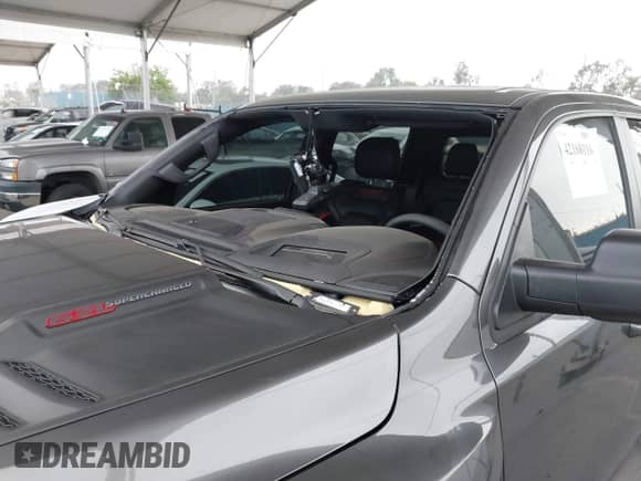 2022 Ram 1500 TRX with VIN 1C6SRFU93NN415194, listed as a IAAI auction lot 42168116 with 33,356 mi miles and . Bid and sale history available at DreamBid. Image 6.