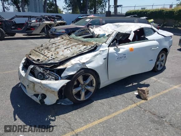 2014 Lexus IS 350 C с VIN JTHFE2C25E2510620, выставлен на аукционе IAAI как лот 42283748 с пробегом Не указан миль и . История ставок и продаж доступна на DreamBid. Изображение 2.