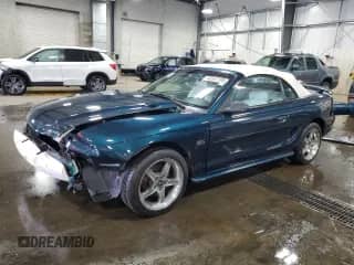 1994 Ford Mustang z VIN 1FALP45T4RF149028, wystawiony jako Copart lot #69387395 z przebiegiem 71 663 mil mil oraz Szkoda całkowita • Salvage title. Historia ofert i sprzedaży dostępna na DreamBid. Obrazek 1.